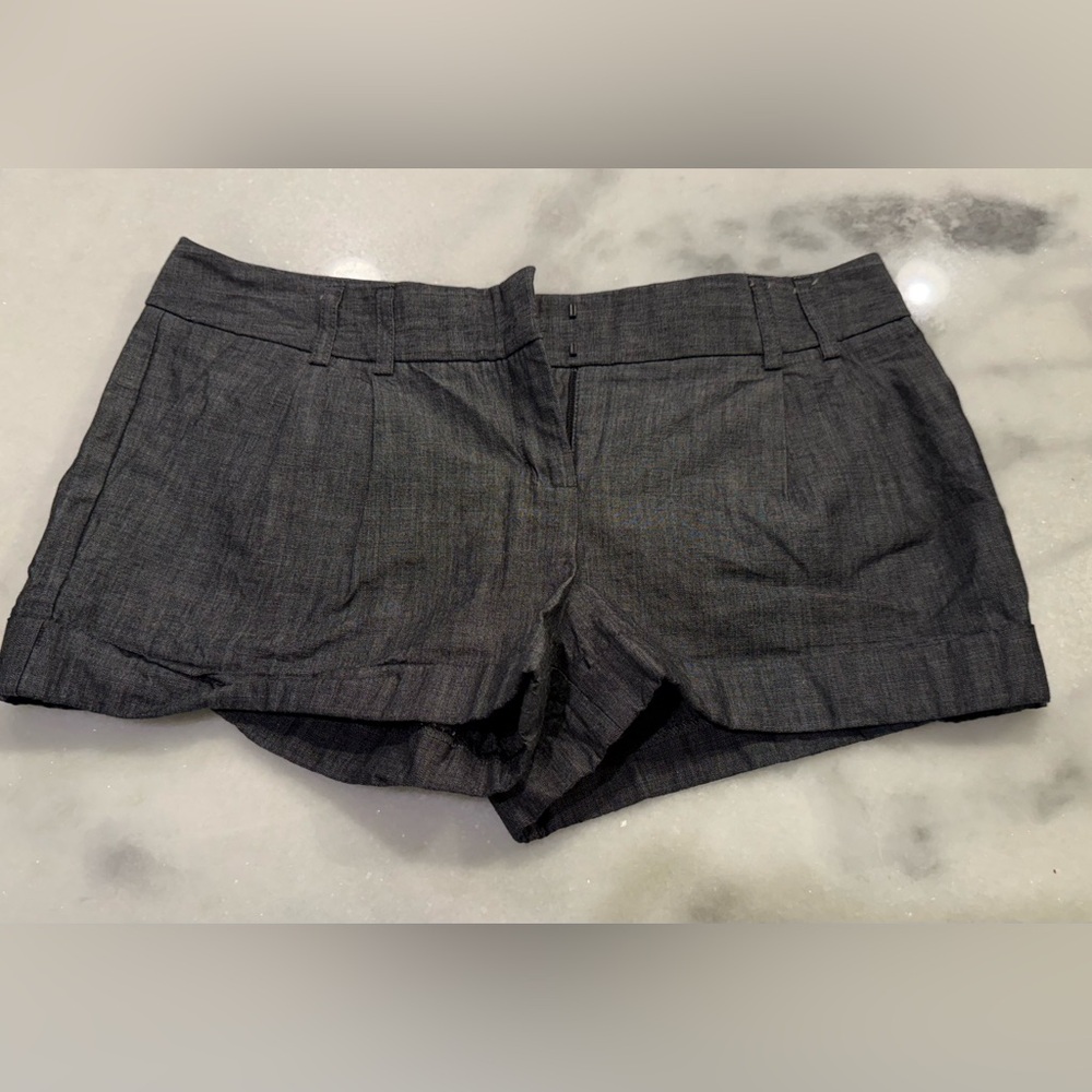 Express High Waist Dark Gray Women's Shorts